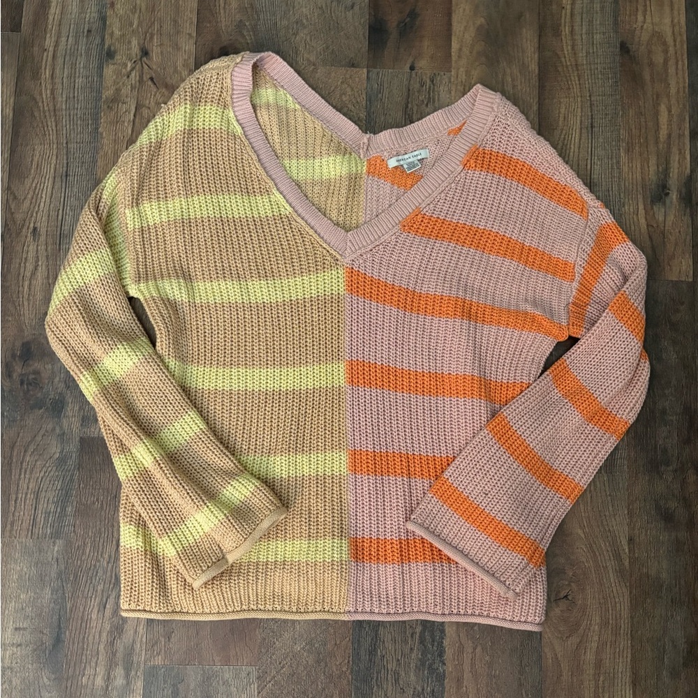 American Eagle Slouchy Striped Sweater